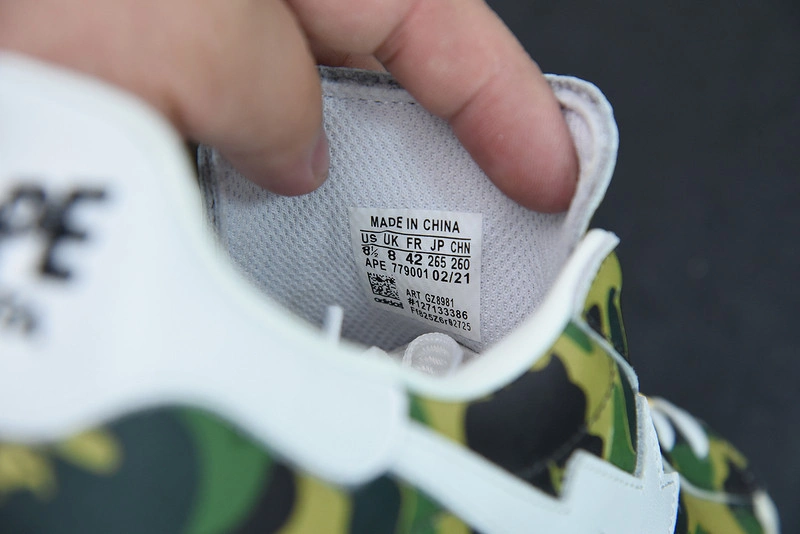 Adidas x Bape Superstar 80s Camo Green GZ8981