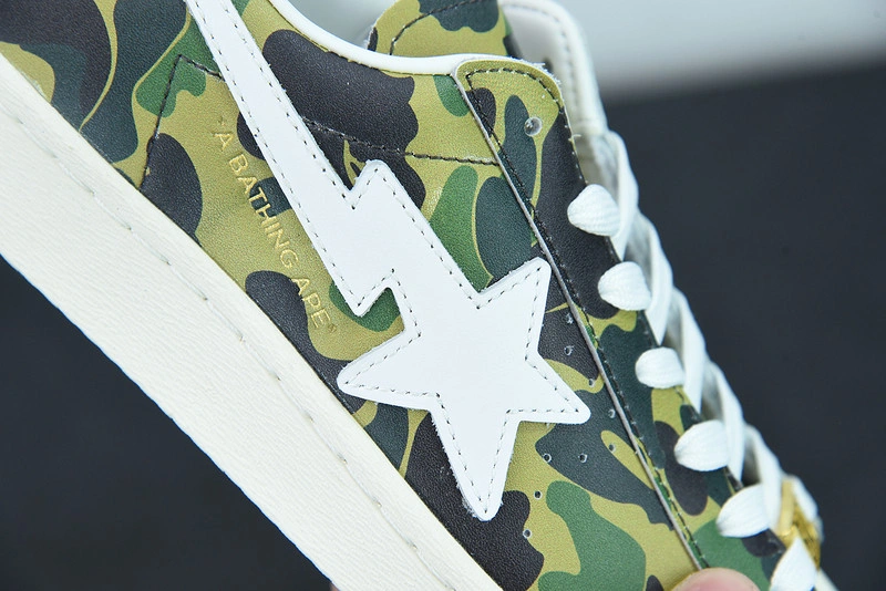 Adidas x Bape Superstar 80s Camo Green GZ8981