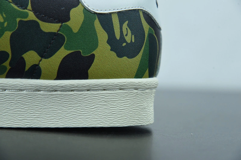 Adidas x Bape Superstar 80s Camo Green GZ8981