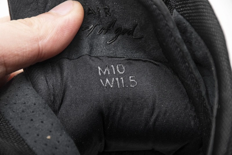 Air Fear Of God 1 Black   AR4237-001