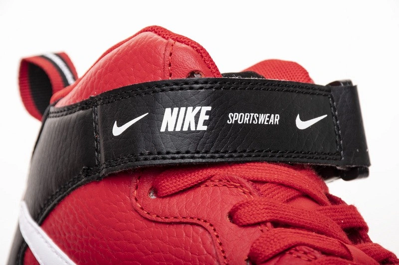 Air Force 1 Mid Utility University Red  804609-605