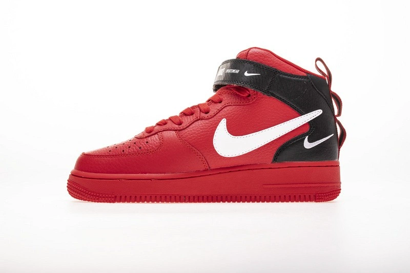 Air Force 1 Mid Utility University Red  804609-605