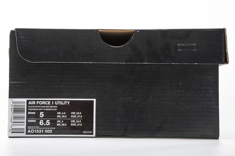 Air Force 1 Utility Black Gum AO1531-002
