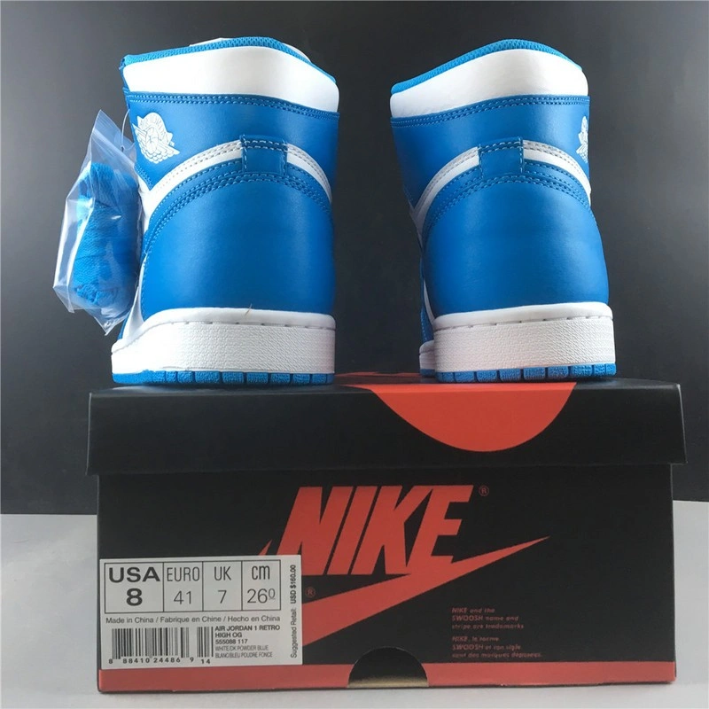 Air Jordan 1  Retro UNC    555088-117