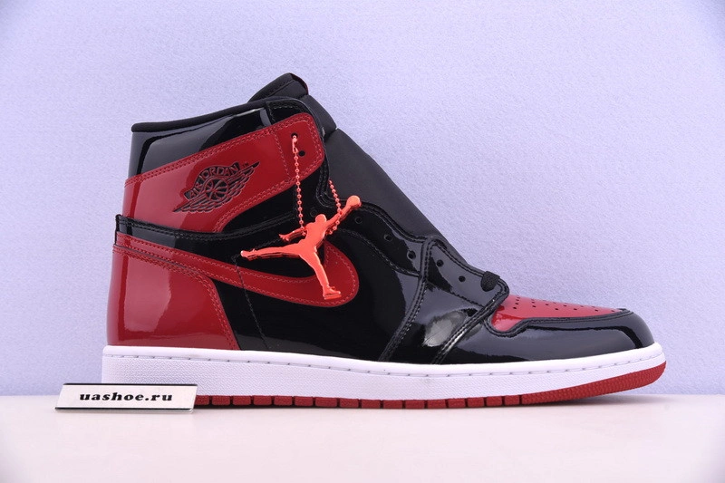 Air Jordan 1 Bred Patent Leather 555088-063