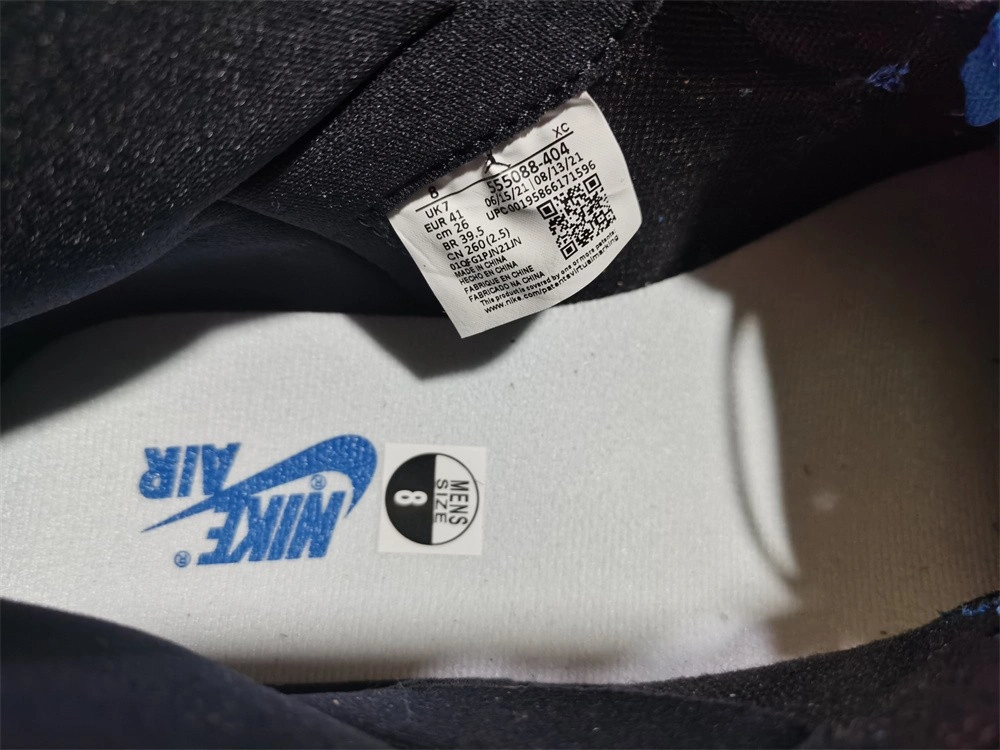 Air Jordan 1 Dark Marina Blue 555088-404