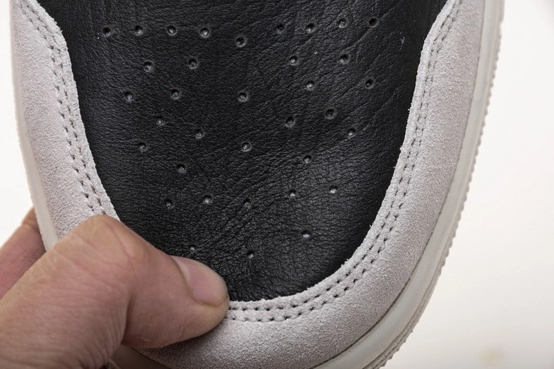 Air Jordan 1 Grey Black Crimson 555088-018