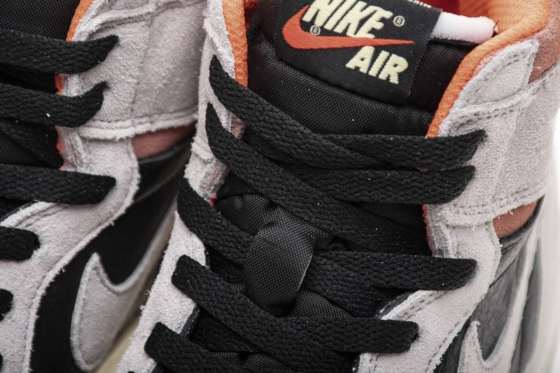 Air Jordan 1 Grey Black Crimson 555088-018