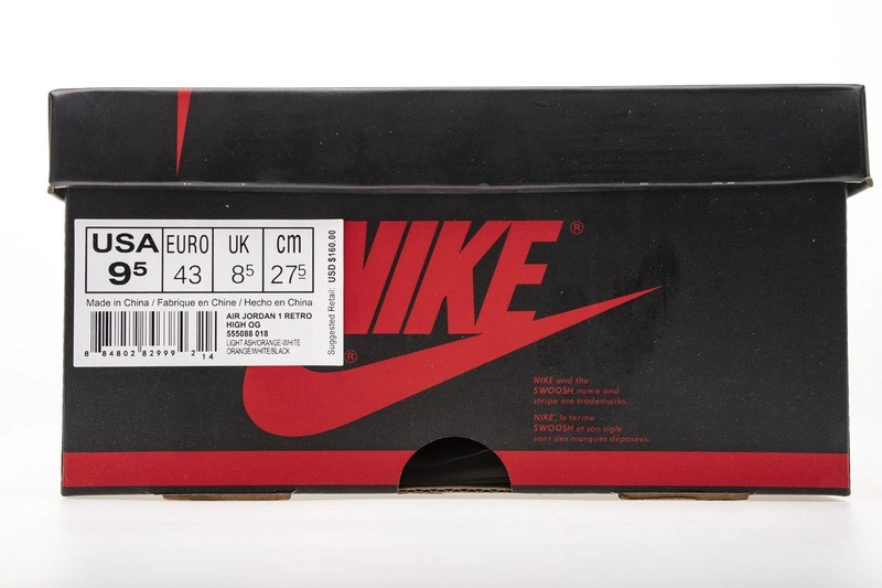 Air Jordan 1 Grey Black Crimson 555088-018