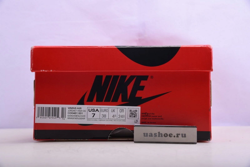 Air Jordan 1 High OG  “Silver Toe”  CD0461-001