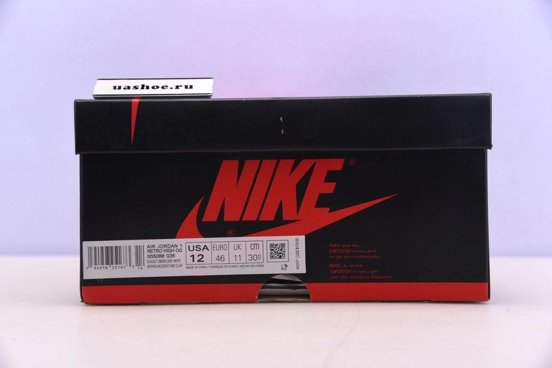 Air Jordan 1 High OG “Shadow 2.0”   555088-035