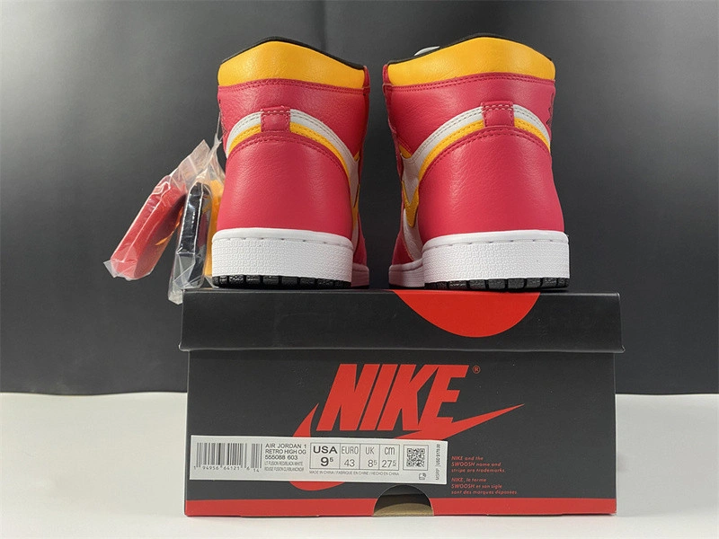 Air Jordan 1 High OG“Light Fusion Red”  555088-603