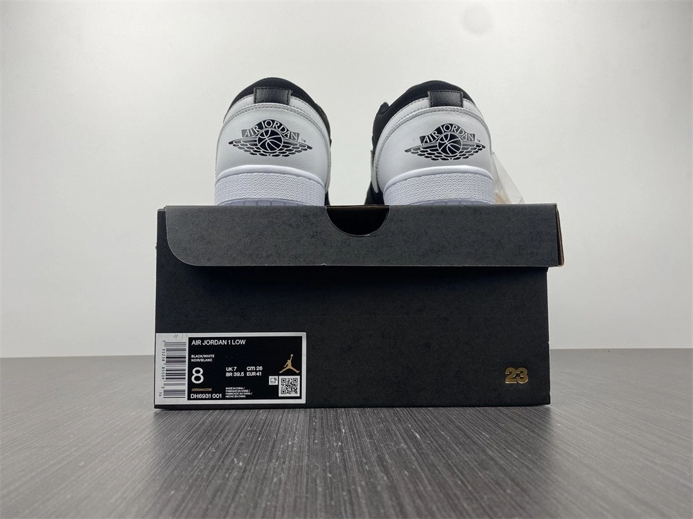 Air Jordan 1 Low Black White DH6931-001