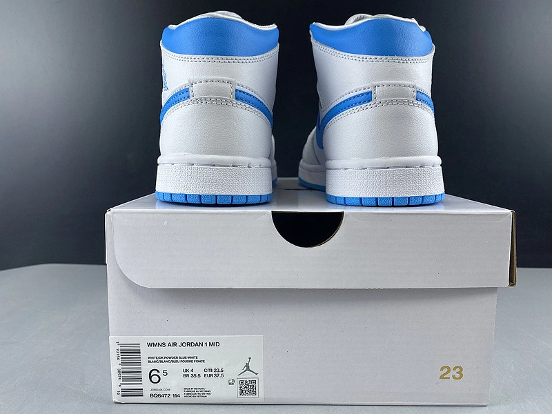 Air Jordan 1 MID AJ1  BQ6472-114