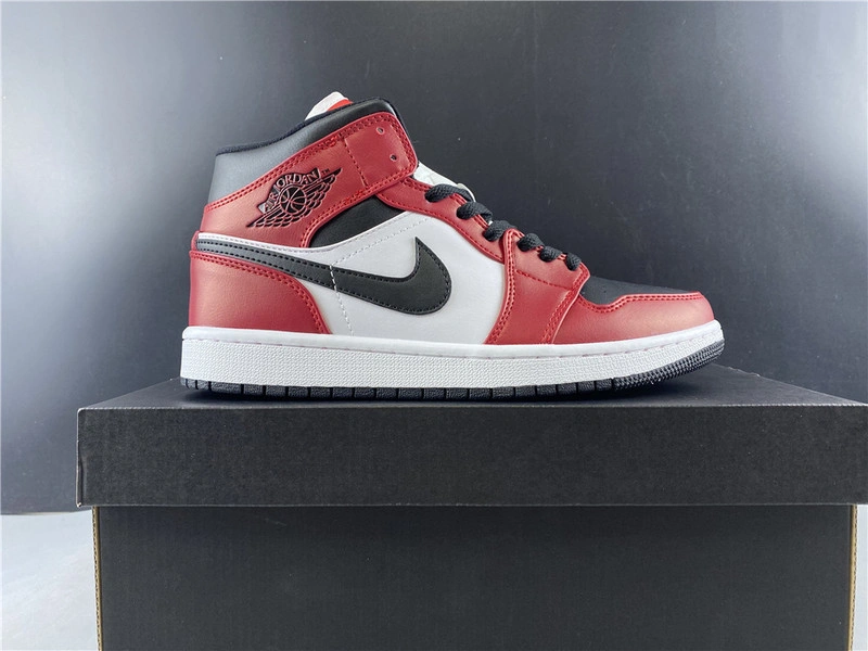 Air Jordan 1 Mid Chicago AJ1  554724-069