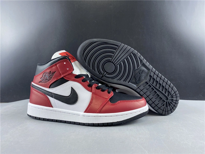 Air Jordan 1 Mid Chicago AJ1  554724-069