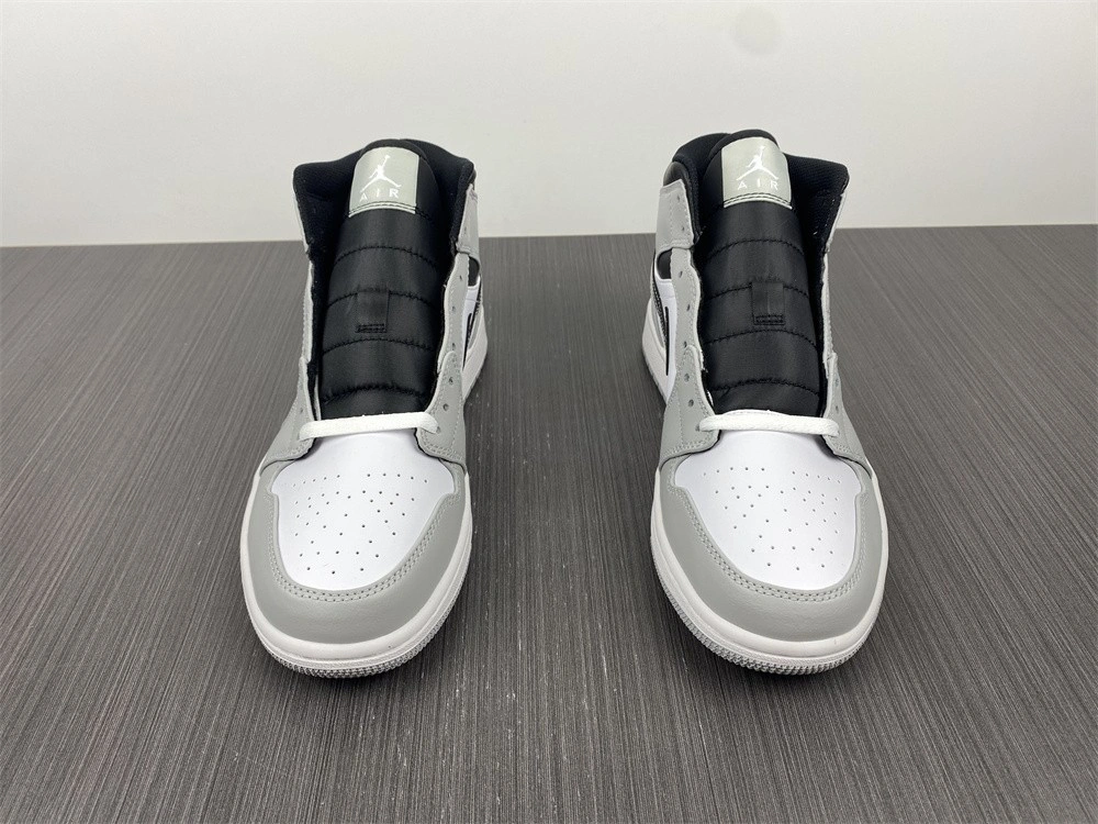 Air Jordan 1 Mid Light Smoke Grey 554724-078