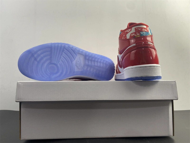 Air Jordan 1 Mid Red Patent DC7294-600