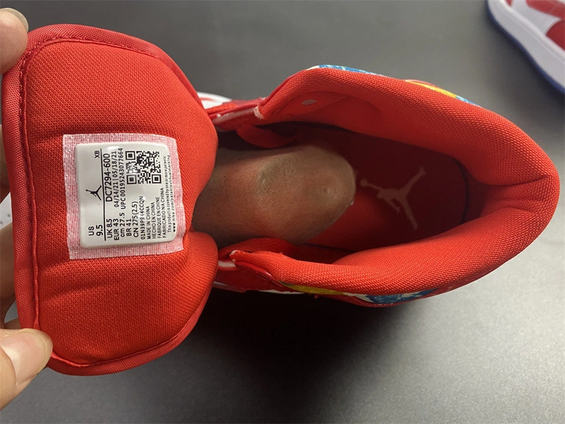 Air Jordan 1 Mid Red Patent DC7294-600