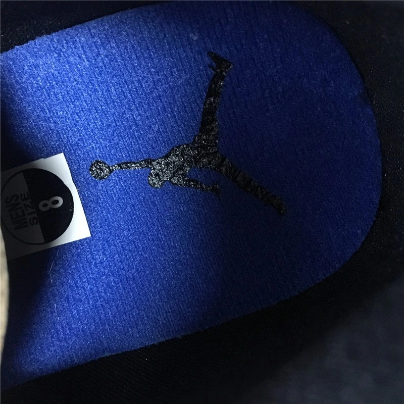 Air Jordan 1 Mid Royal Black Blue 554724-068