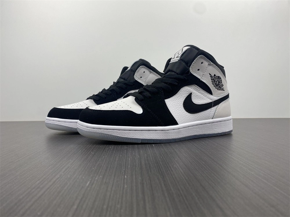 Air Jordan 1 Mid White Black Diamond DH6933-100