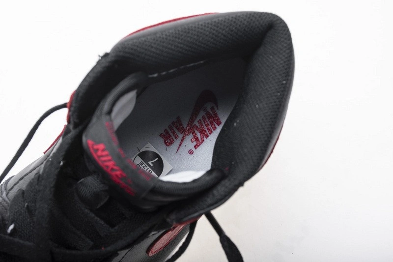 Air Jordan 1 Retro High Banned Black Red  555088-001