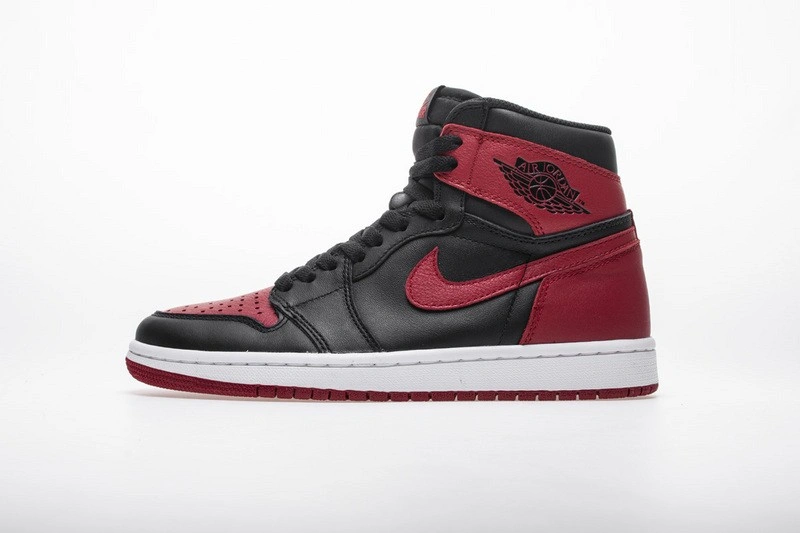 Air Jordan 1 Retro High Banned Black Red  555088-001