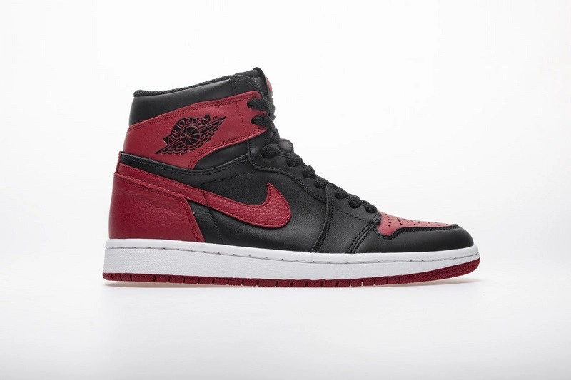 Air Jordan 1 Retro High Banned Black Red  555088-001