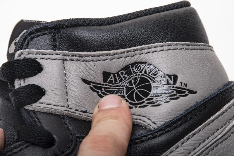 Air Jordan 1 Retro High OG Shadow Black Gray  555088-013