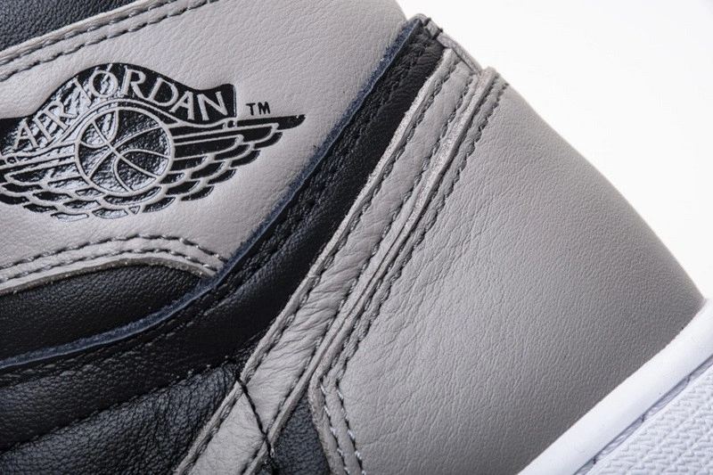 Air Jordan 1 Retro High OG Shadow Black Gray  555088-013