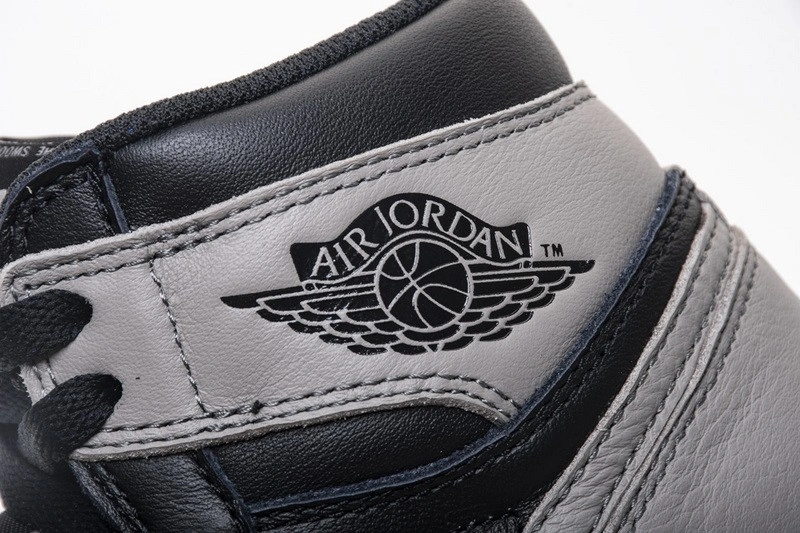 Air Jordan 1 Retro High OG Shadow Black Gray  555088-013