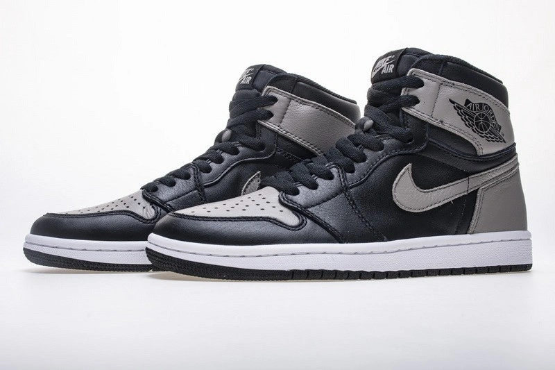 Air Jordan 1 Retro High OG Shadow Black Gray  555088-013