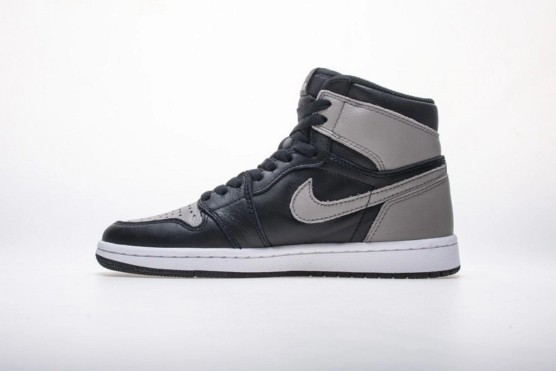 Air Jordan 1 Retro High OG Shadow Black Gray  555088-013