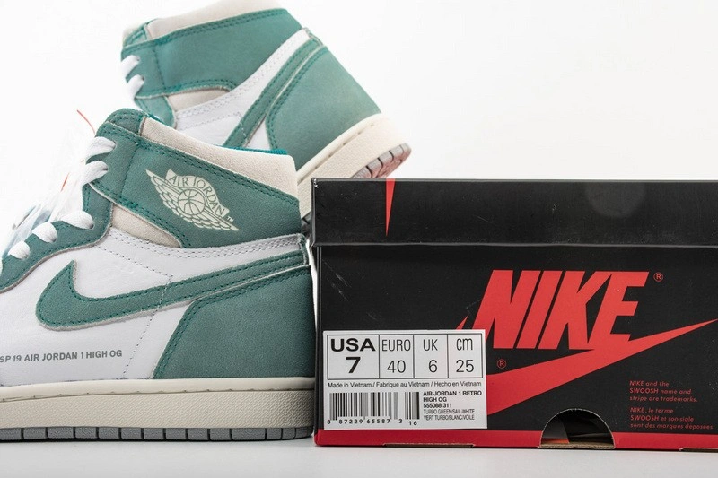 Air Jordan 1 Retro High OG Turbo Green  555088-311