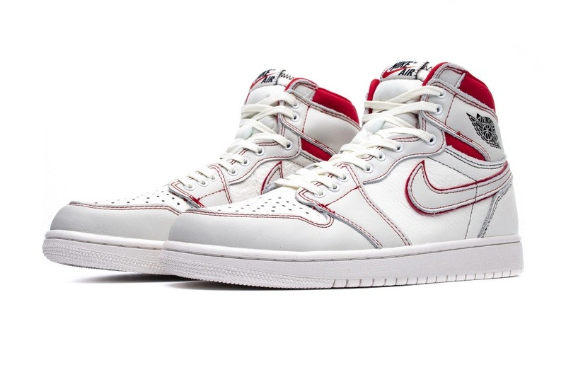Air Jordan 1 Retro High Phantom Gym Red  555088-160