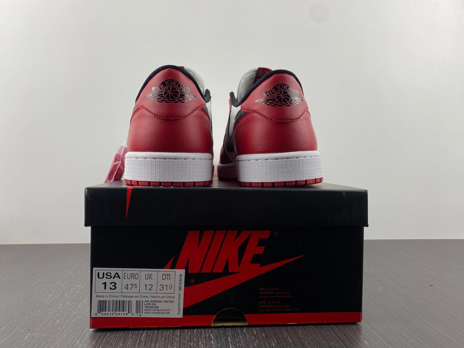 Air Jordan 1 Retro Low OG 'Chicago' - 705329 600