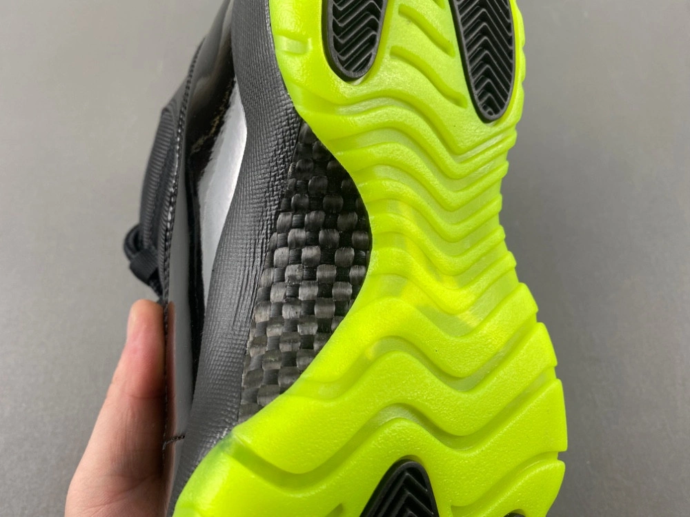 Air Jordan 11 GS Black Barely Volt  IB1378-001