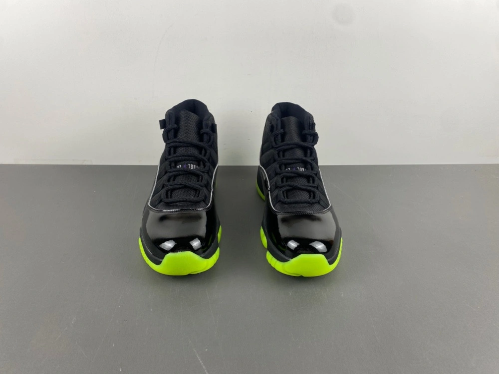 Air Jordan 11 GS Black Barely Volt  IB1378-001