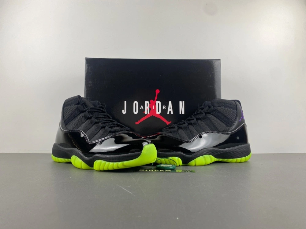 Air Jordan 11 GS Black Barely Volt  IB1378-001