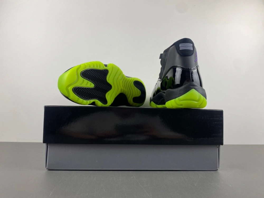 Air Jordan 11 GS Black Barely Volt  IB1378-001