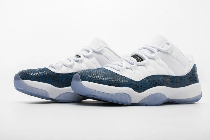 Air Jordan 11 Low Blue Snakeskin CD6846-102