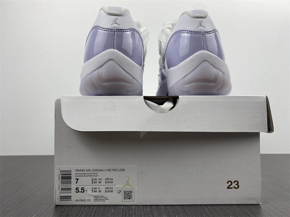 Air Jordan 11 Low “Pure Violet” AH7860-101