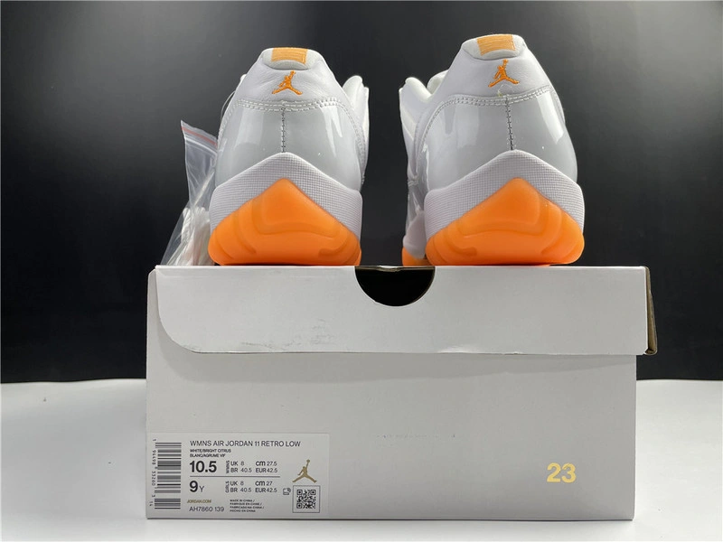 Air Jordan 11 Low WMNS “Citrus  AH7860-139