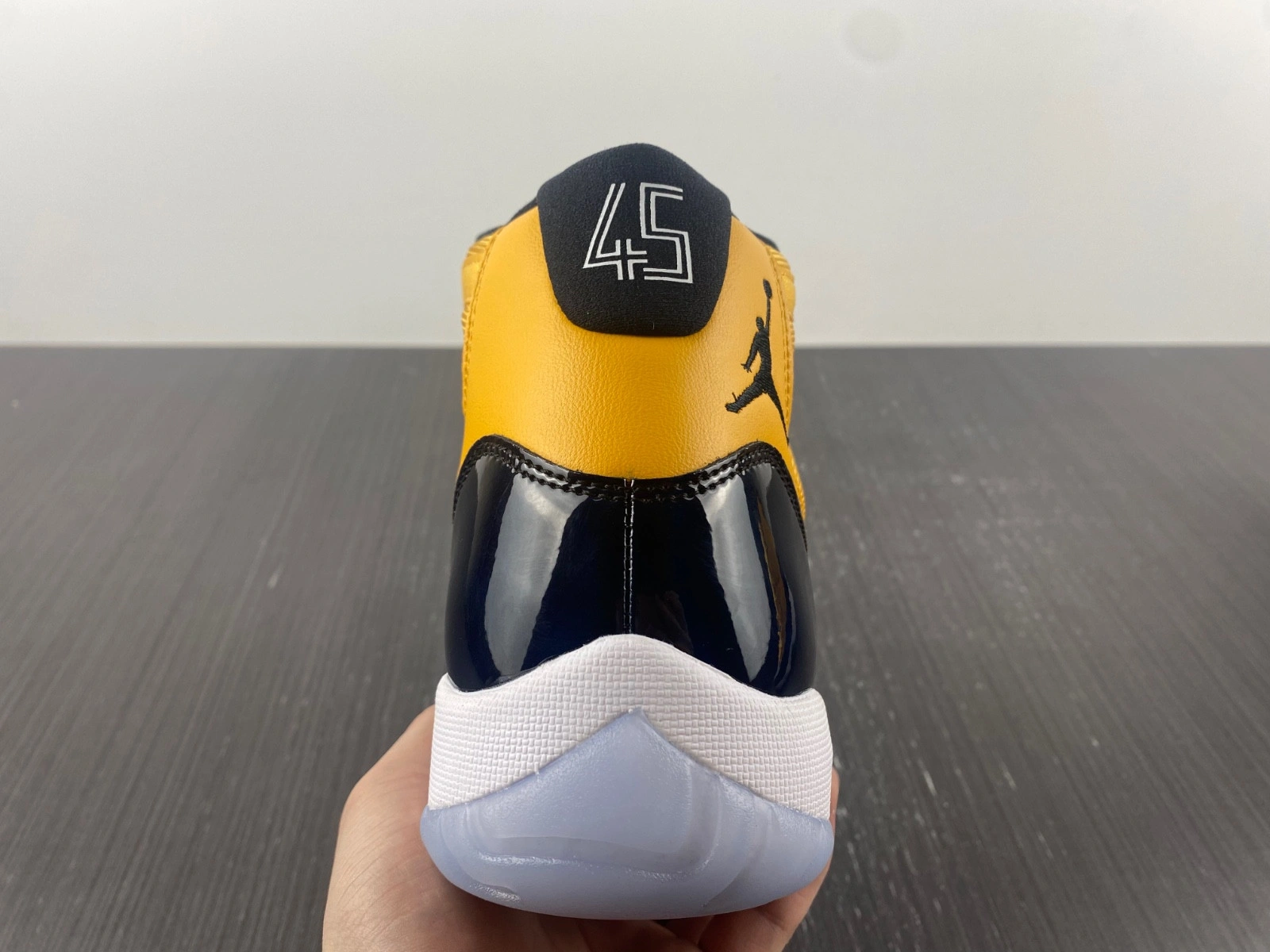 Air Jordan 11 Retro Black Yellow White CT8012-118
