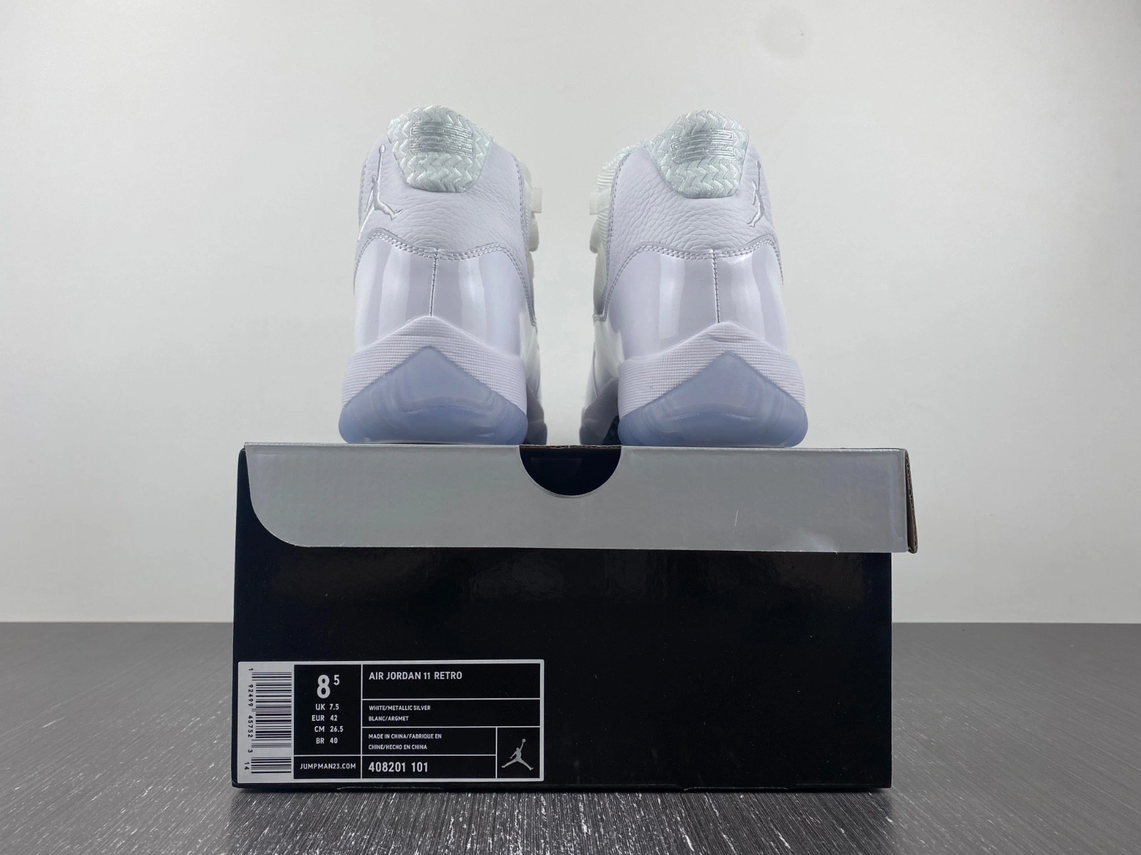 Air Jordan 11 Retro 'Silver Anniversary'   408201-101