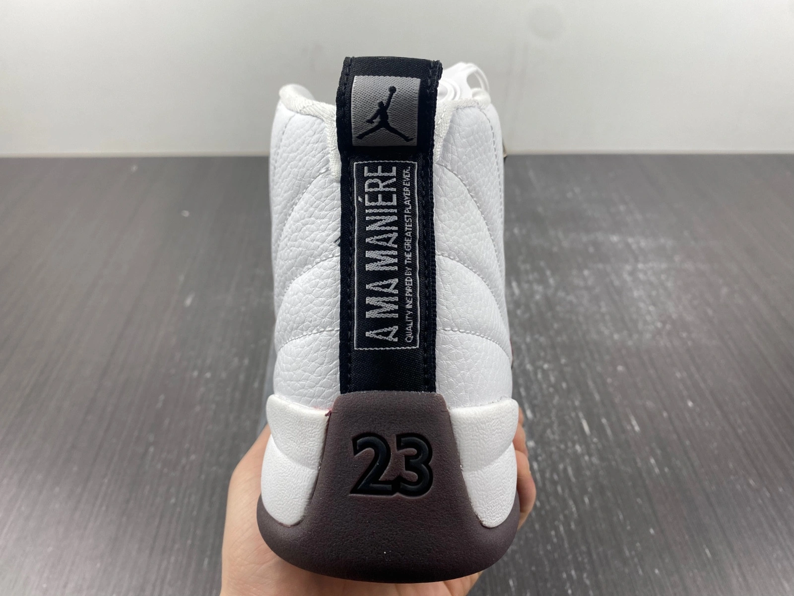 Air Jordan 12  White  A Ma Maniere  DV6989-100