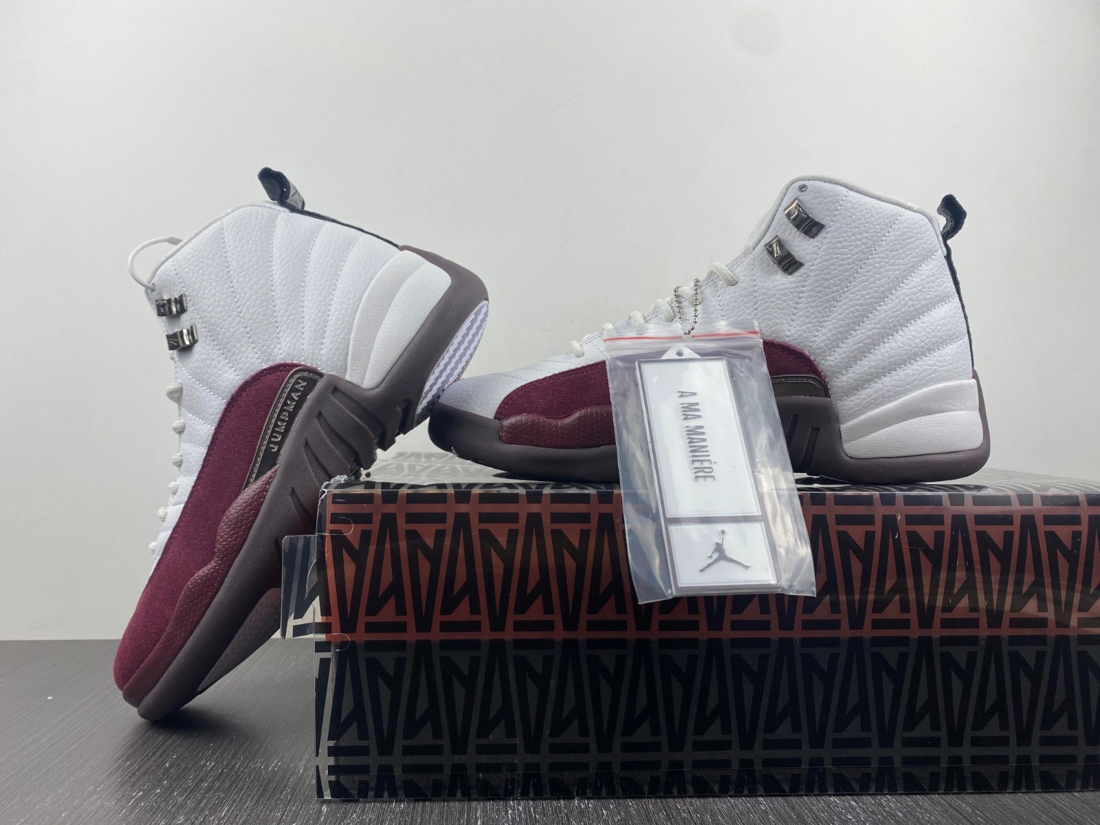 Air Jordan 12  White  A Ma Maniere  DV6989-100