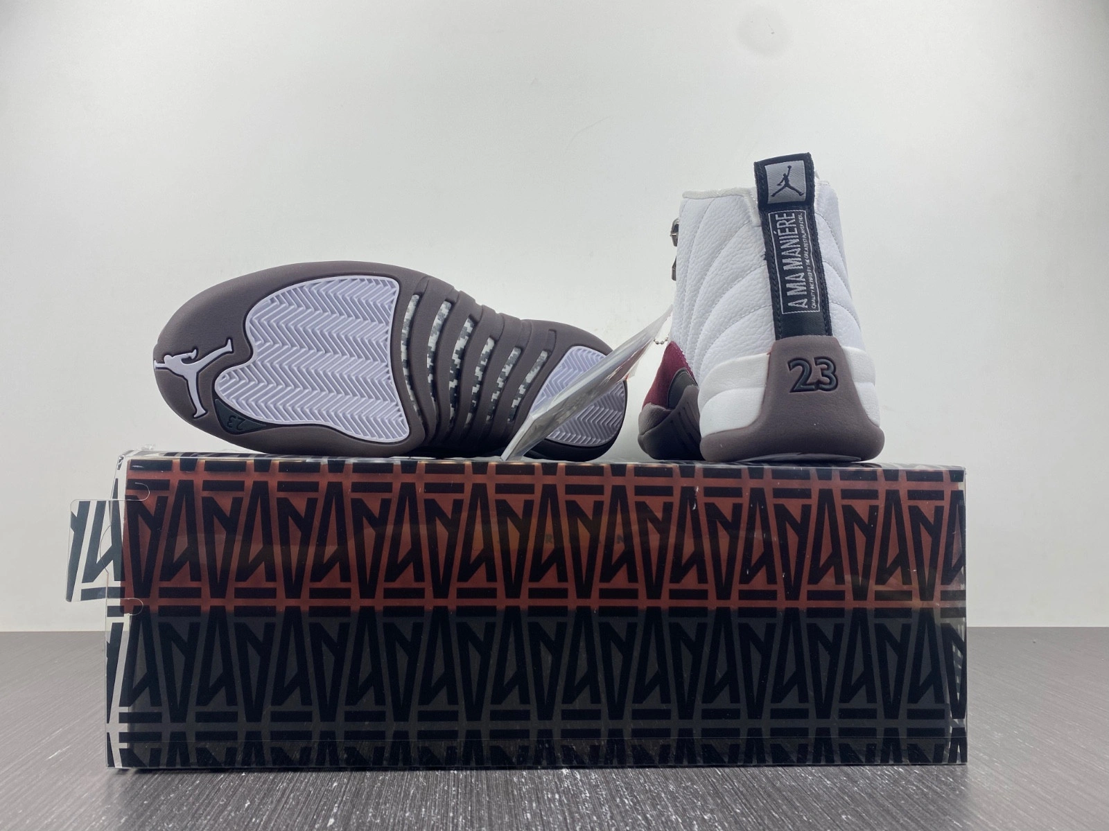 Air Jordan 12  White  A Ma Maniere  DV6989-100