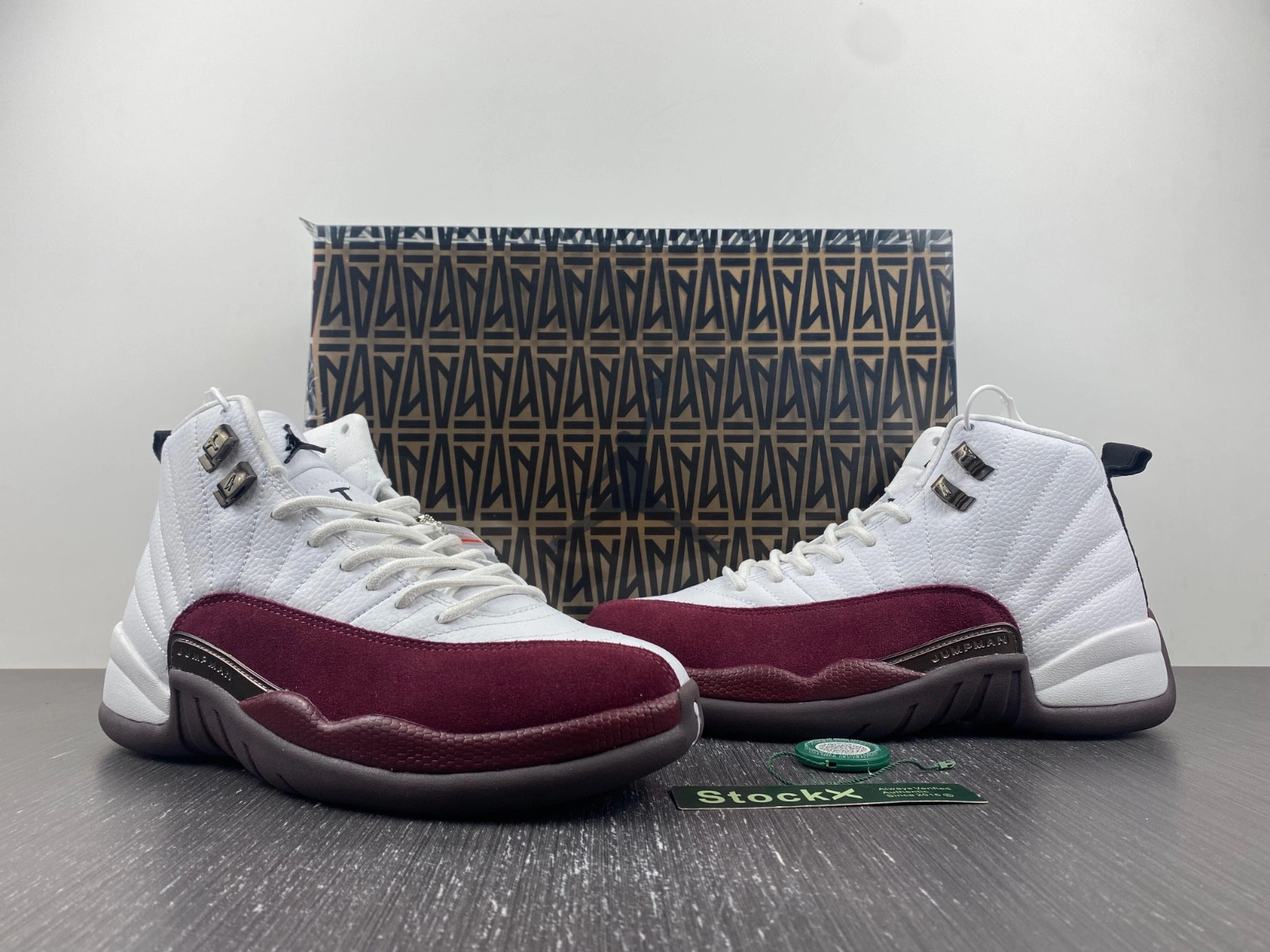 Air Jordan 12  White  A Ma Maniere  DV6989-100