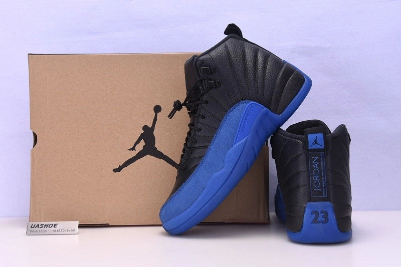 Air Jordan 12 Black Game Royal 130690-014